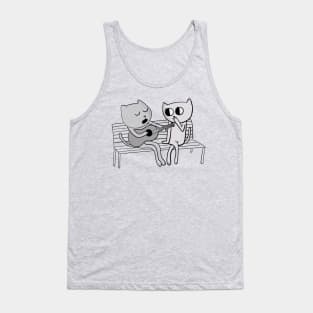 Serenading Cat Love Tank Top